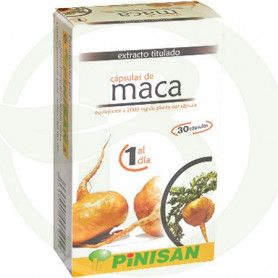 Maca 30 Cápsulas Pinisan