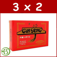 Pacote 3x2 Ginseng 60x500 Integralia
