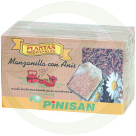 Manzanilla Con Anís 20 Filtros Pinisan