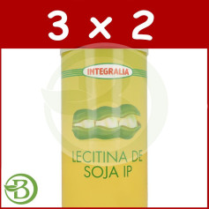 Pack 3x2 Pote Lecitina De Soja Ip 400Gr. integralia