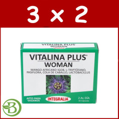 Pacote 3x2 Vitalina Plus Woman 30 Cápsulas Integralia