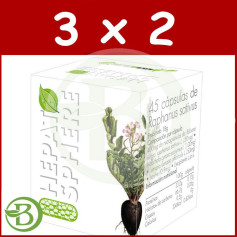 Pacote 3x2 Hepatosfera 45 Cápsulas Ergonat