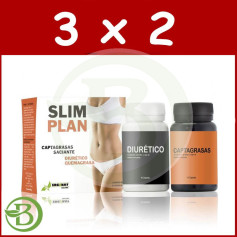 Pacote 3x2 Slim Plan 40 Cápsulas Ergonat