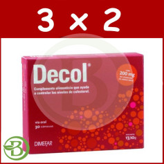 Embalagem 3x2 Decol 30 Cápsulas Dimefar
