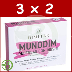 Embalagem 3x2 Munodim 60 Cápsulas Dimefar
