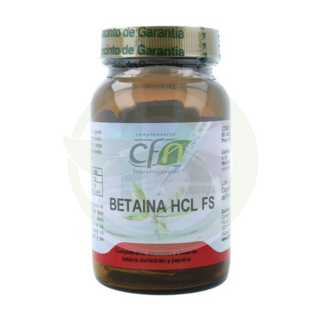 Betaína Hcl Fs 60 Cápsulas Cfn