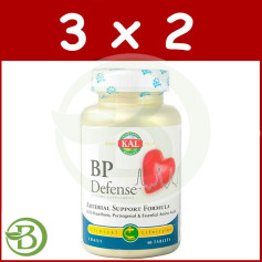 Pacote 3x2 BP Defense 60 comprimidos Kal