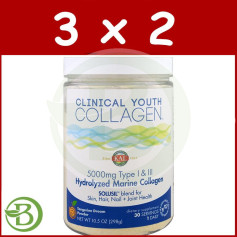 Pacote 3x2 Colágeno Clínico Tipo I e Ii 298Gr. Kal