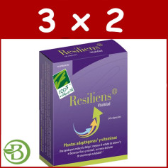 Pacote 3x2 Resiliens Vitality 60 Cápsulas 100% Natural