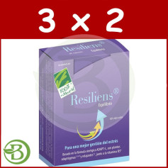Pacote 3x2 Cápsulas Resiliens Balance 100% Naturais