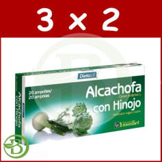 Pack 3x2 Alcachofra com Funcho 20 Ampolas Ynsadiet