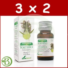 Pack 3x2 Óleo Essencial de Tomilho Natural Soria