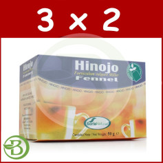 Pack 3x2 Infusões de Funcho 20 Filtros Naturais Soria