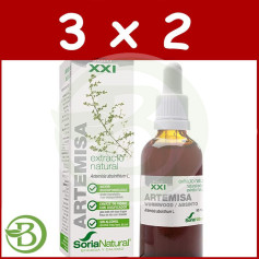 Pacote 3x2 Extrato de Artemísia Xxi 50Ml. Soria Natural
