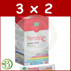 Pacote 3x2 Ferrolin C 24 Envelopes ESI Laboratories