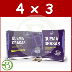 Pacote 4x3 Prime Diet Queima de Gordura 120 Cápsulas Herbora