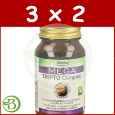 Pacote 3x2 Complexo Mega Tripto 60 Cápsulas Dietisa