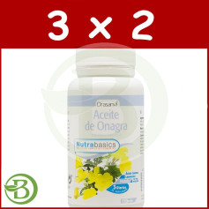 Pacote 3x2 Óleo de Prímula 110 Pérolas 500Mg. Drasanvi