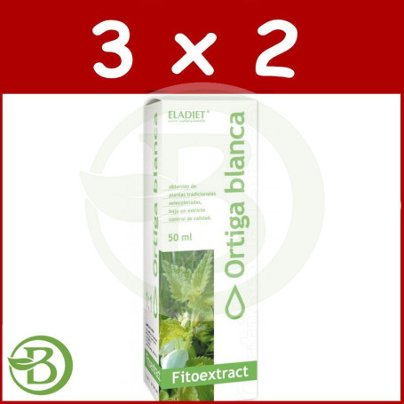 Pack 3x2 Fitoextract Ortiga Blanca 50Ml. Eladiet