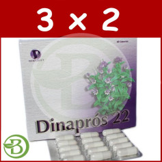 Pacote 3x2 Dinapros 22 60 Cápsulas Dinadiet