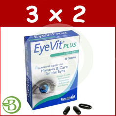 Pacote 3x2 EyeVit Plus Health Aid