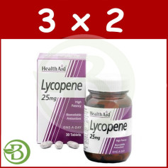 Pacote 3x2 Licopeno 25Mg. Ajuda à Saúde