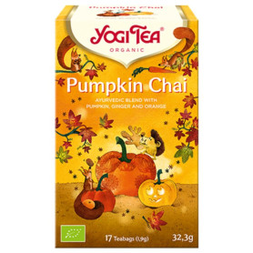 Chá Yogi Abóbora Chai 17 Filtros