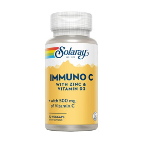 Imuno C (C+Vit D3+Zinco) -30 Vegcaps Solaray