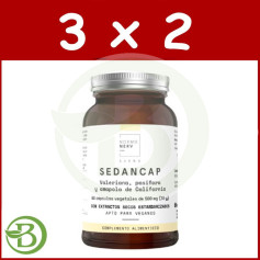 Pacote 3x2 Herboactiv Sedancap 60 Cápsulas Herbora