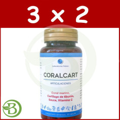 Pacote 3x2 Coralcart 60 cápsulas Mahen