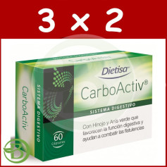 Carboactiv 60 Dietisa Cápsulas