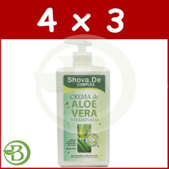 Embalagem 4x3 Creme Complexo Aloe Vera 1Lt. Shova De