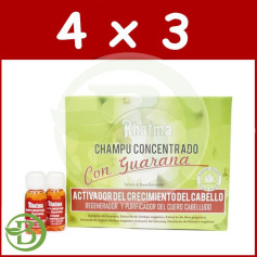 Pacote 4x3 Shampoo Ativador 30Ml. Rhatma