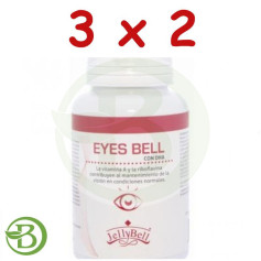 Pacote 3x2 Eyesbell 60 cápsulas Jellybell