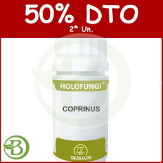 Pacote Equisalud Holofungi Coprinus 50 Cápsulas (2ª unidade a 50%)
