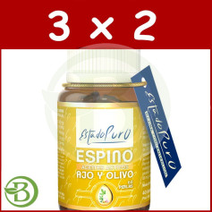 Pack 3x2 Espinheiro, Alho e Azeitona 60 Pérolas Estado Puro - Tongil