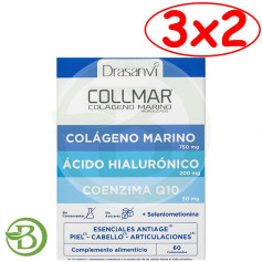Pacote 3x2 Collmar Essencial Antiidade 60 Comprimidos Drasanvi