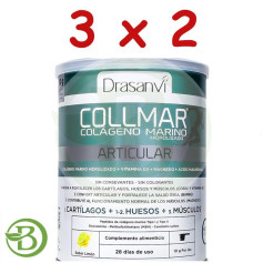 Pacote 3x2 Collmar Articular Sabor Limão 280 Gr.
