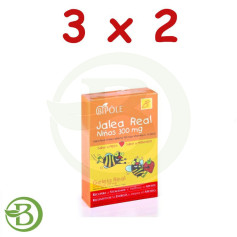 Pack 3x2 Geleia Real Infantil 20 Ampolas Intersa