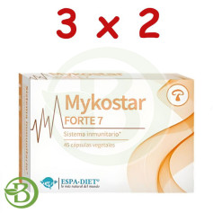 Pacote 3x2 Mykostar Forte 7 45 Cápsulas Espadiet