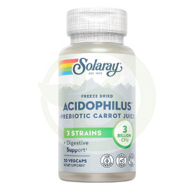 Acidophilus Plus 30 cápsulas Solaray