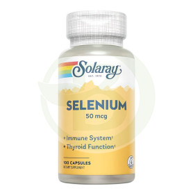 Selênio 50Mcg. 100 cápsulas solaray