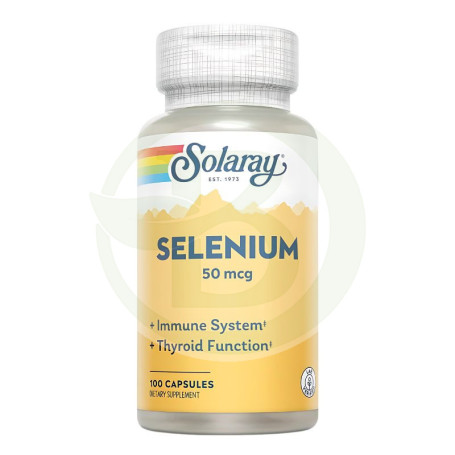 Selênio 50Mcg. 100 cápsulas solaray