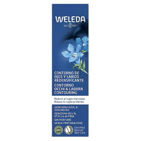 Contorno de Olhos e Lábios Vermelhos Genc.Blue e Edelweiss 10Ml Weleda.