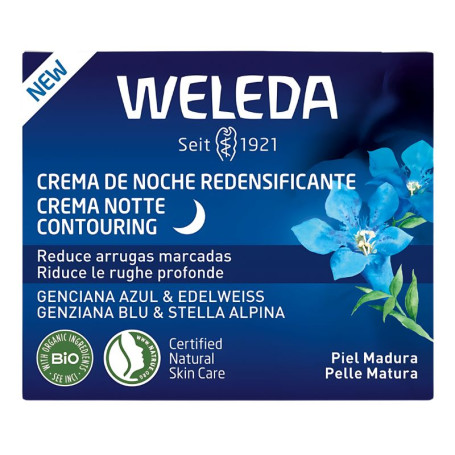 Creme Noturno Vermelho.Azul Genciana e Edelweiss 40Ml Weleda
