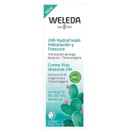 24H Hydracream Hidratação e Frescura 30Ml Weleda