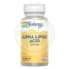 ALPHA LIPOIC ACID 250Mg. 60 CÁPSULAS SOLARIAS