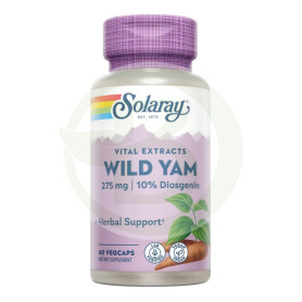 Inhame mexicano 275Mg. 60 Cápsulas Solaray