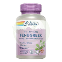 Feno-grego (Feno-grego) 350Mg. 90 cápsulas vegetais Solaray