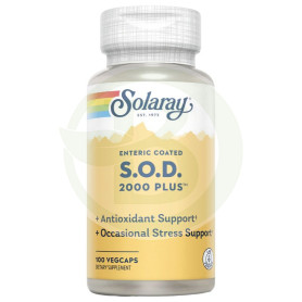 SOD 2000 Plus 100 cápsulas vegetais Solaray